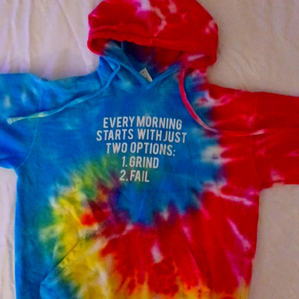 Colortone #grindorfail Hoodie